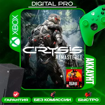 Купить аккаунт Crysis Remastered 2020 + RDR 2 выгодно
