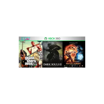 Купить активацию GTA 5 + MK9 + Dark Souls 2 выгодно