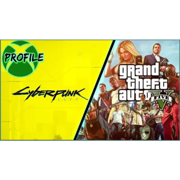 Купить аккаунт Grand Theft Auto V (GTA 5) + Cyberpunk 2077 выгодно