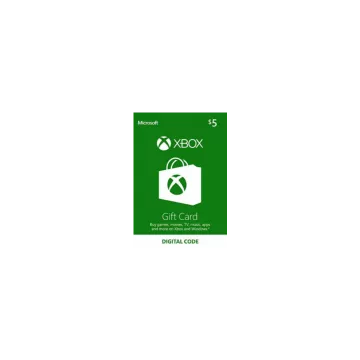 Купить карту пополнения Xbox США 5 USD выгодно