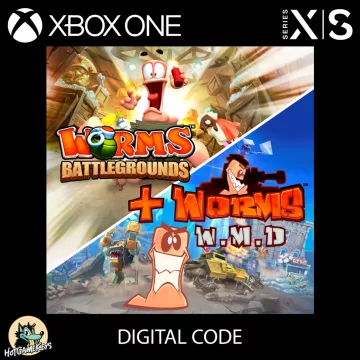 Купить ключ Worms Battlegrounds + Worms W.M.D выгодно