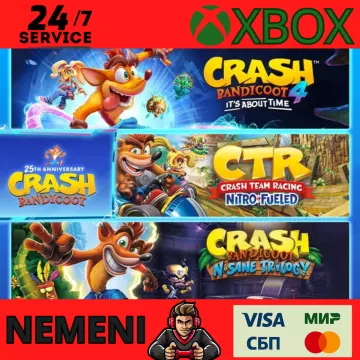 Купить ключ Crash Bandicoot - юбилейный набор выгодно
