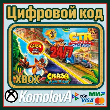 Купить ключ Crash Bandicoot N. Sane Trilogy+CTR Nitro-Fueled выгодно
