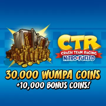 Купить код Crash Team Racing Nitro-Fueled 30000 +10000 монет для Xbox выгодно