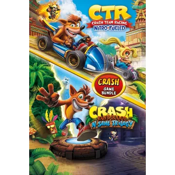 Купить активацию Crash Bandicoot N Sane Trilogy + CTR Nitro выгодно