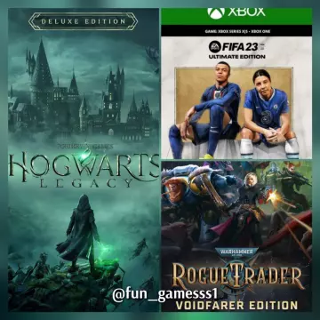 Купить аккаунт Fifa 23 + Warhammer + Hogwarts Legacy выгодно