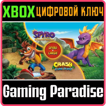 Купить ключ Spyro + Crash Remastered Game Bundle выгодно
