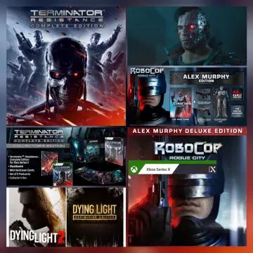 Купить аккаунт RoboCop Rogue City + Dying Light 1, 2 + TERMINATOR выгодно