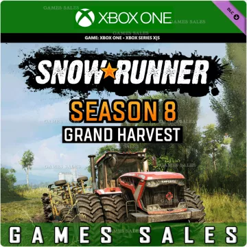 Купить ключ Snowrunner - Season 8: Grand Harvest выгодно