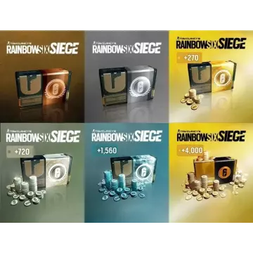 Купить код Кредиты Rainbow Six Siege 600-32000 для Xbox выгодно