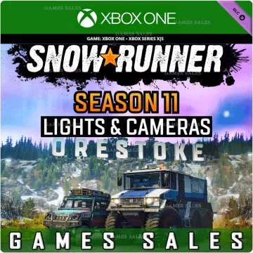 Купить ключ Snowrunner - Season 11: Lights & Cameras выгодно
