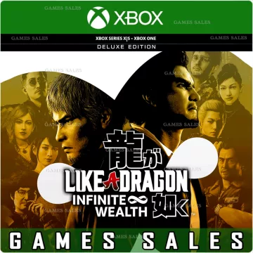 Купить ключ Like A Dragon: Infinite Wealth Deluxe выгодно