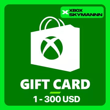 Купить карту пополнения Xbox США 1–300 $ выгодно