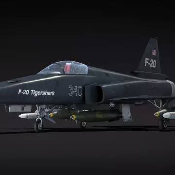 Купить активацию War Thunder F-20A Tigershark Bundle выгодно
