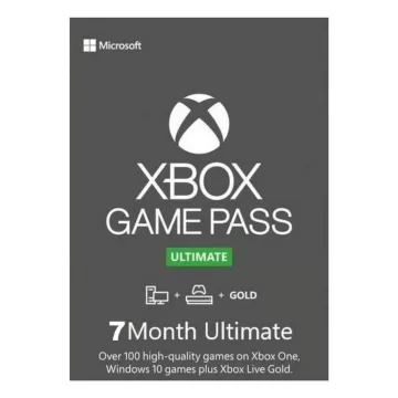 Купить подписку Xbox Game Pass Ultimate на 7 месяцев выгодно