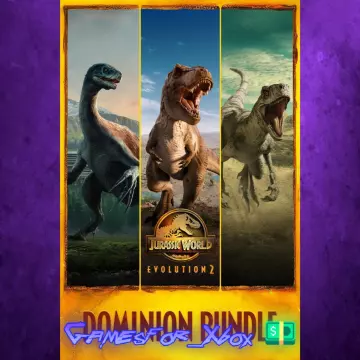 Купить активацию Jurassic World Evolution 2 Dominion Bundle выгодно