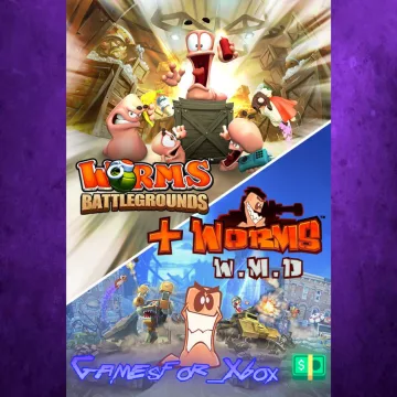 Купить активацию Worms Battlegrounds + Worms W.M.D выгодно