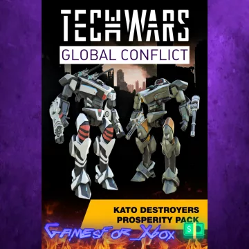 Купить DLC Techwars Global Conflict - KATO Destroyers Prosperity Pack выгодно