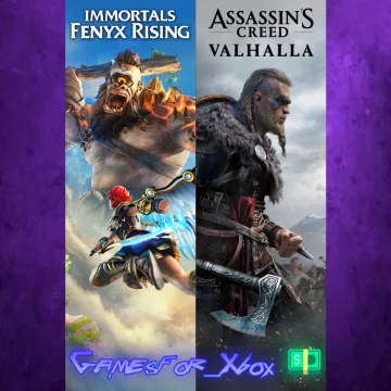 Купить активацию Assassin’s Creed Valhalla + Immortals Fenyx Rising Bundle выгодно