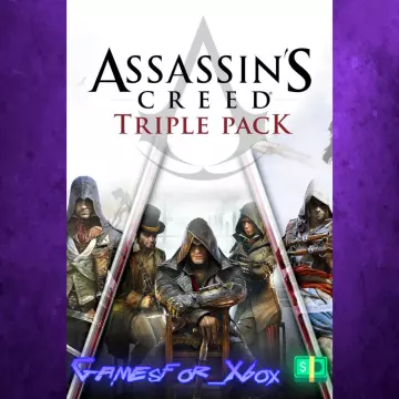 Купить активацию Assassin’s Creed Triple Pack Black Flag, Unity, Syndicate выгодно