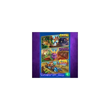 Купить активацию Crash + Spyro™ Triple Play Bundle выгодно