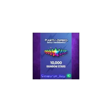 Купить активацию Plants vs. Zombies Battle for Neighborville – 7500 +2500 Bonus Rainbow Stars выгодно