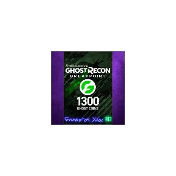 Купить код Ghost Recon Breakpoint 1200 +100 Ghost Coins для Xbox выгодно