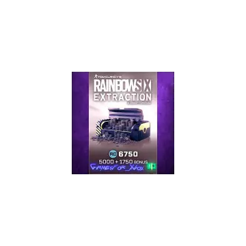 Купить код Tom Clancy’s Rainbow Six Extraction 6,750 REACT Credits для Xbox выгодно
