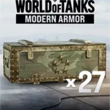 Купить DLC World of Tanks - 27 General War Chests выгодно