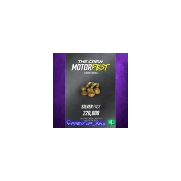 Купить код The Crew Motorfest Silver Pack 220,000 Crew Credits для Xbox выгодно