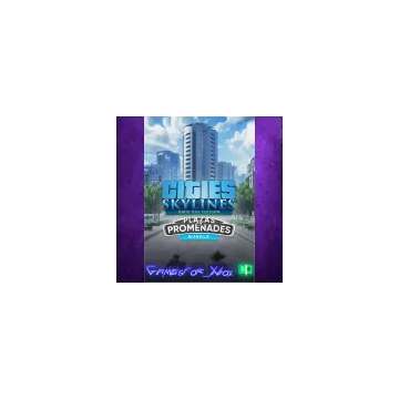 Купить DLC Cities Skylines - Plazas & Promenades Bundle выгодно