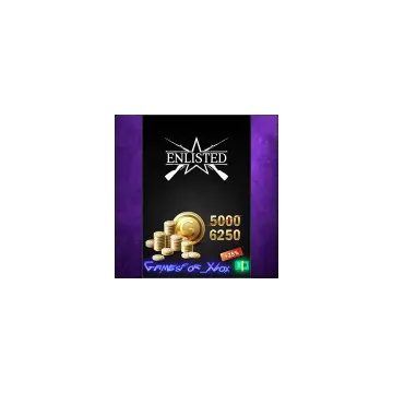Купить DLC Enlisted - 5000 Gold + 1250 Bonus выгодно