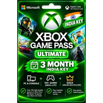 Купить подписку Xbox Game Pass Ultimate на 3 месяца выгодно