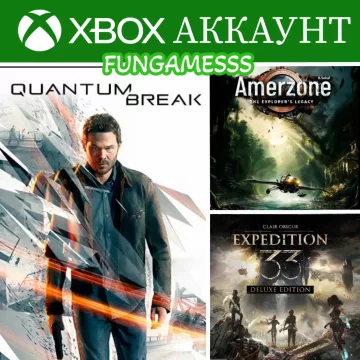 Купить аккаунт Clair Obscur Expedition 33 + Amerzone + Quantum Break выгодно