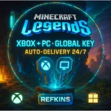 Купить ключ Minecraft Legends на Xbox по выгодной цене