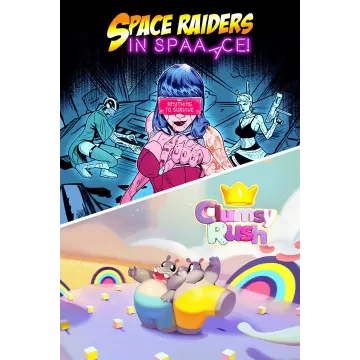 Купить активацию Space Raiders in Space + Clumsy Rush выгодно