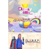 Купить активацию Clumsy Rush + Cyber Protocol на Xbox по выгодной цене