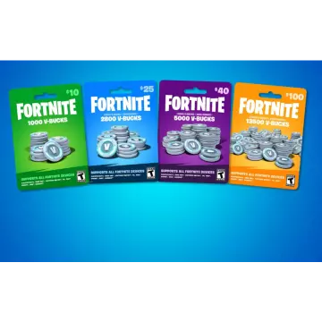 Купить код Fortnite V-bucks 1000-13500 для Xbox выгодно