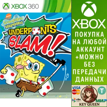 Купить активацию SpongeBob SquarePants Underpants Slam! выгодно