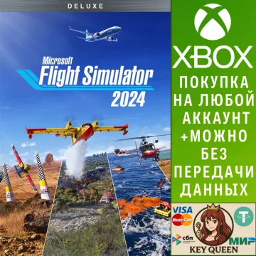 Купить активацию Microsoft Flight Simulator 2024 - Deluxe Editio выгодно
