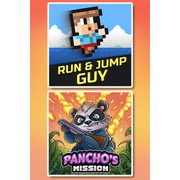 Купить активацию Indie Platformer Bundle: Run & Jump Guy + Pancho выгодно