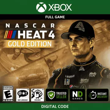 Купить ключ NASCAR Heat 4 - Gold Edition выгодно