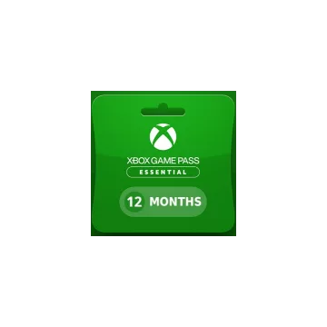 Купить подписку Xbox Game Pass Essential на 12 месяцев выгодно
