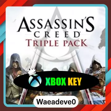 Купить ключ Assassin's Creed Triple Pack: Black Flag, Unity, Syndicate выгодно