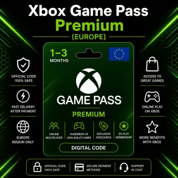 Купить подписку Xbox Game Pass Premium на 1–3 месяца выгодно