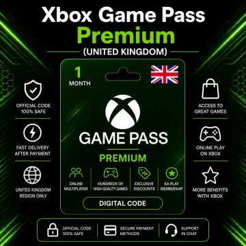 Купить подписку Xbox Game Pass Premium на 1 месяц выгодно