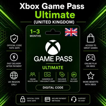 Купить подписку Xbox Game Pass Ultimate на 1–3 месяца выгодно