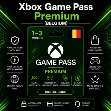 Купить подписку Xbox Game Pass Premium на 1–3 месяца выгодно