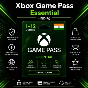 Купить подписку Xbox Game Pass Essential на 1–12 месяцев выгодно