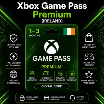 Купить подписку Xbox Game Pass Premium на 1–3 месяца выгодно
